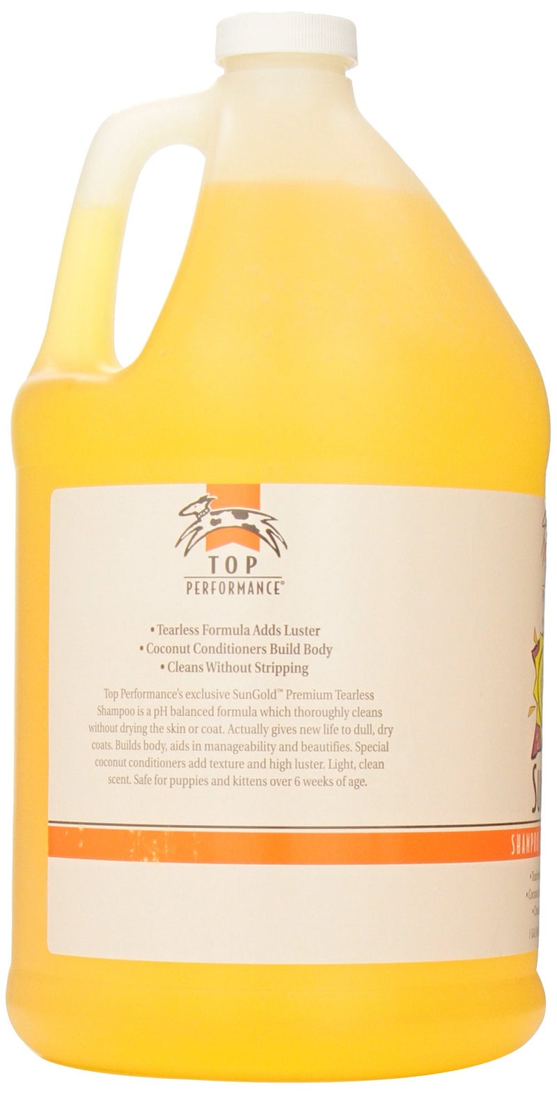Top Performance SunGold Puppies and Kittens Shampoo, 1-Gallon - Image 3